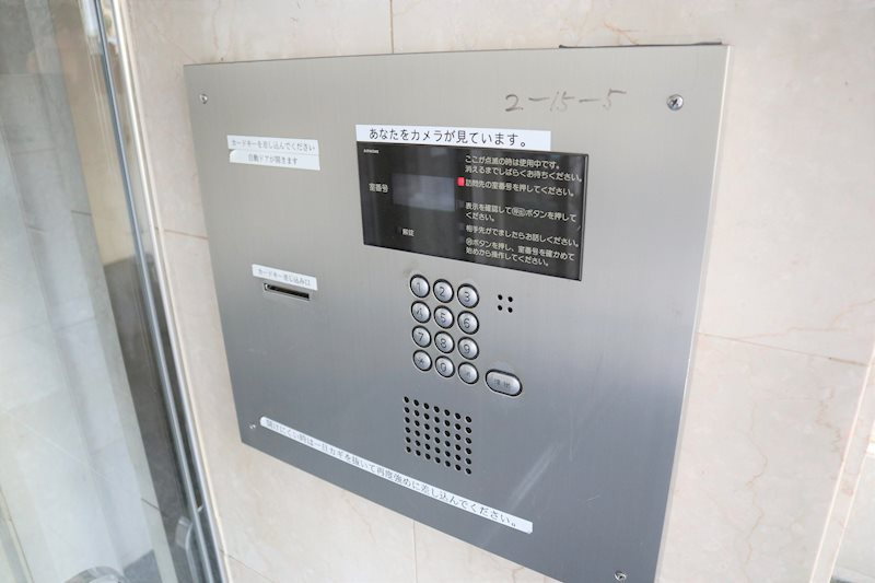 岸和田市土生町２丁目の賃貸マンションのセキュリティ