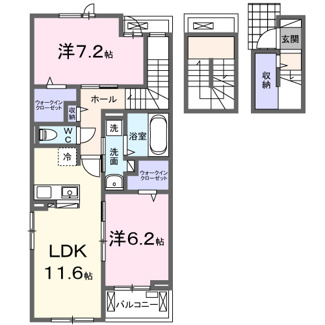 【間取り】 | グランコートパル