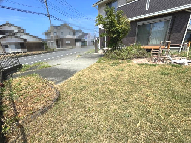 藤岡市本動堂　中古1980の庭