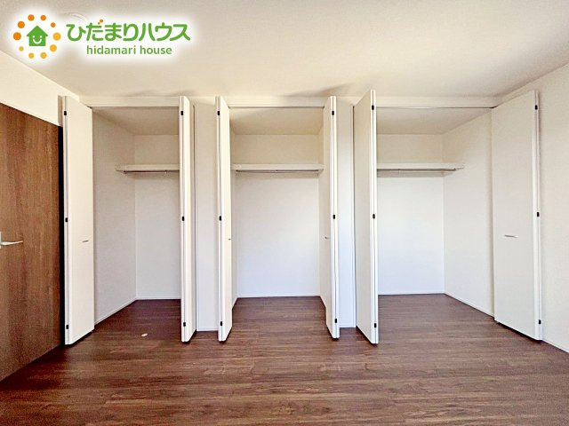 【収納】 | 水戸見川12期　新築戸建　3号棟 | 居室にゆとりが持てる大収納クローゼット付き♪