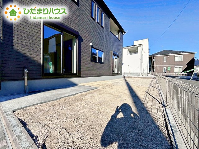 【庭】 | 水戸見川12期　新築戸建　3号棟 | お庭付物件になります！お庭遊びや、プールなどお子様も大喜び(^^)