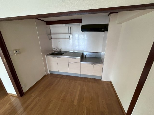 日立市　1棟マンションのキッチン
