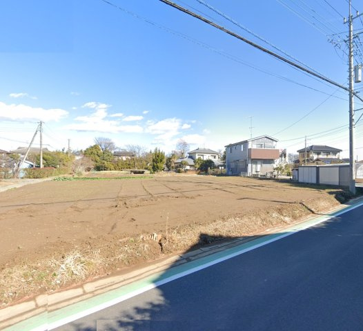 敷地面積97坪　売地　越谷市船渡④　の前面道路含む現地写真|南道路！7.6ｍ公道に13ｍ以上の接道でお車の出し入れもラクラクです♪
現地（2025年8月）撮影