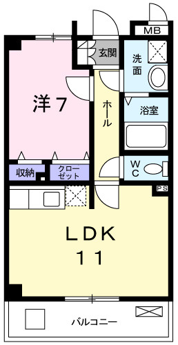 パストラルメゾン・グランの間取り