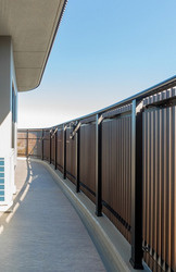 テラス月島のバルコニー