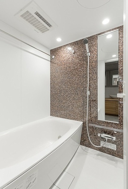 テラス月島の浴室