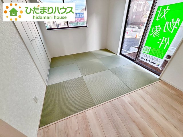 七光台第18　新築戸建　4号棟の和室|すぐ横になれる和室は、みんなの憩いの場(*^-^*)					
