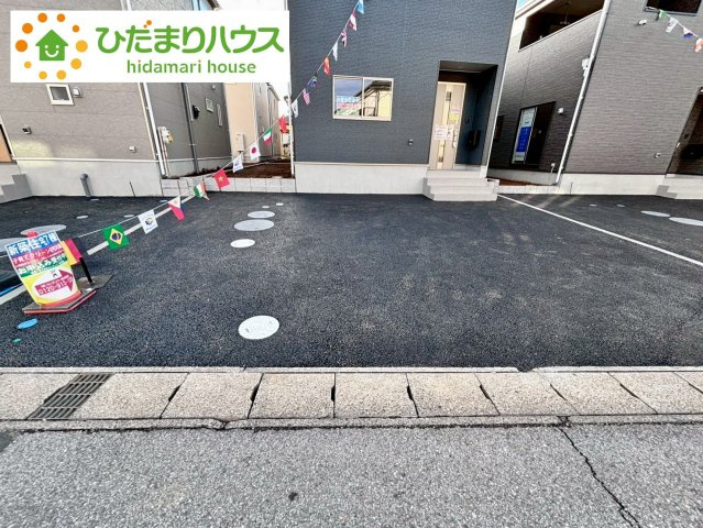 七光台第18　新築戸建　4号棟の駐車場|2台可能です！！