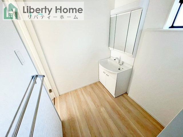 土浦市乙戸南第6　新築戸建　5号棟の脱衣所