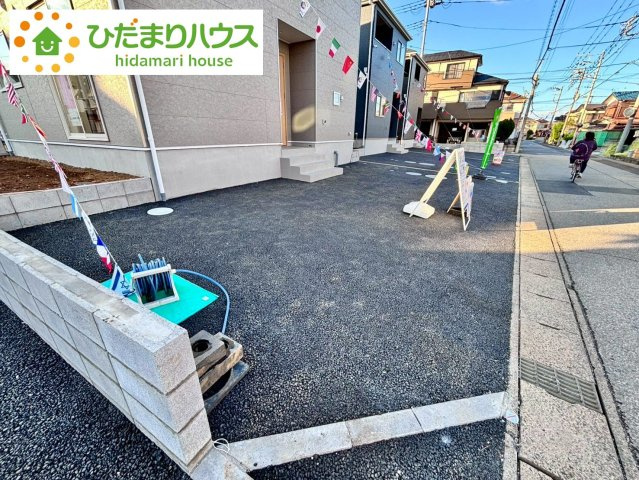 七光台第18　新築戸建　5号棟の駐車場|2台可能です！！