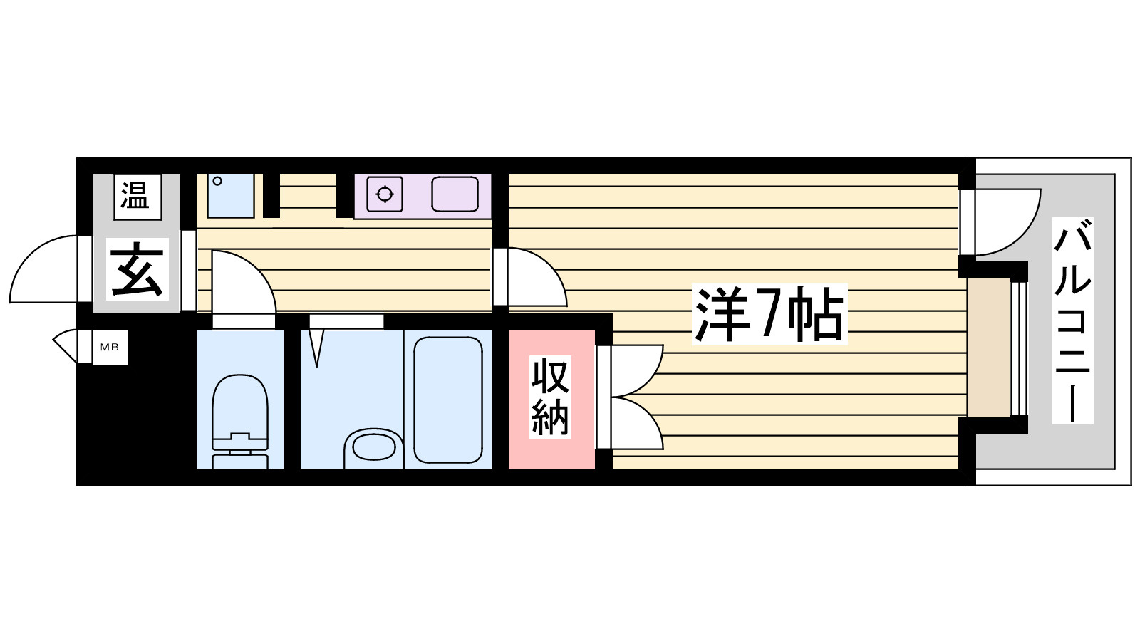 マンション望　伊川谷の間取り