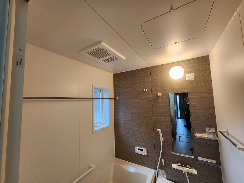 小牧市大字本庄字郷浦　新築戸建の浴室|浴室暖房乾燥機つき