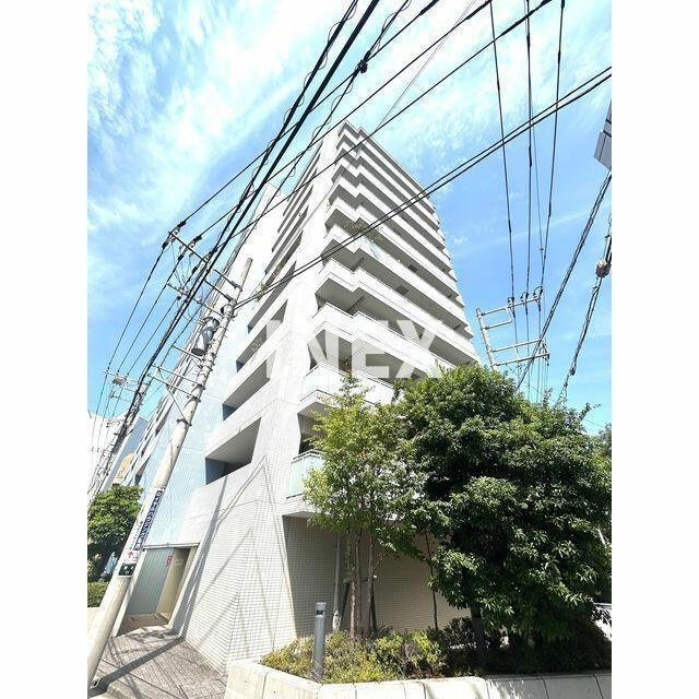 横浜市神奈川区栄町の賃貸マンションの外観