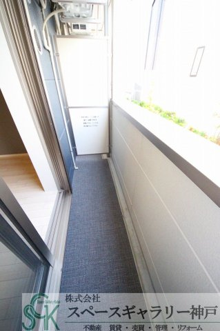 エイトポレール八木のバルコニー|※お部屋により仕様が異なる場合があります※