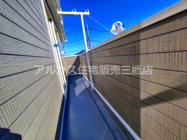 調布市深大寺東町１丁目 京王線 つつじヶ丘駅 新築戸建のバルコニー