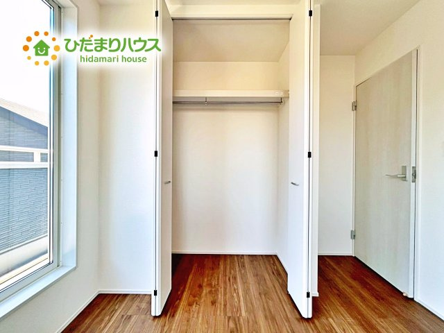 【収納】 | 水戸見川12期　新築戸建　5号棟 | ハンガーパイプ付でお洋服の出し入れもラクラクです！