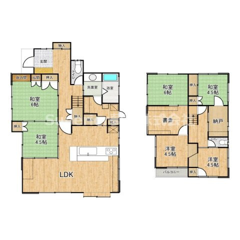 【中古戸建て】大津市湖城が丘
