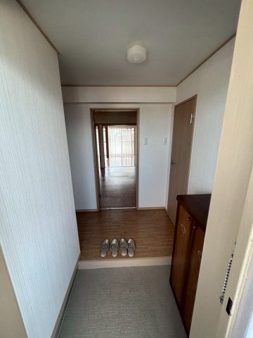 日立市　1棟マンションの玄関