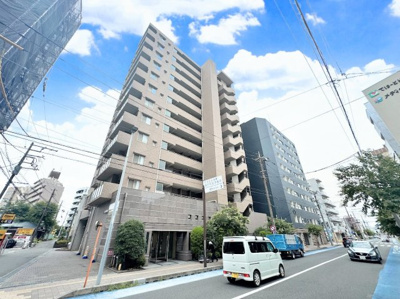 【外観】 | シャリエ湘南藤沢 | ◆管理体制良好なマンションです。清潔感のあるエントランスに開放感のある住環境。