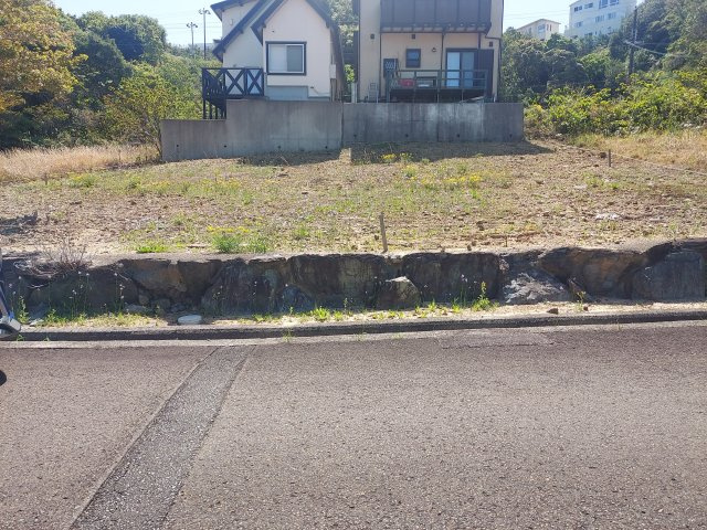 白浜町別荘売り地4筆の区画図
