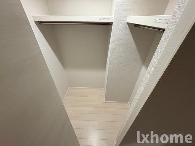 Chez・moi茨木市郡山の収納|大きなスペースがあり、収納には困りません
