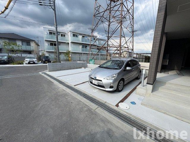 Chez・moi茨木市郡山の駐車場|駐車場です