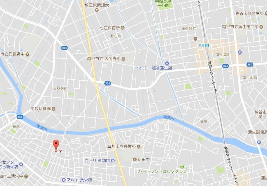 ヴィブレⅡの地図