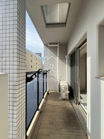 ミラージュパレス天満橋のバルコニー