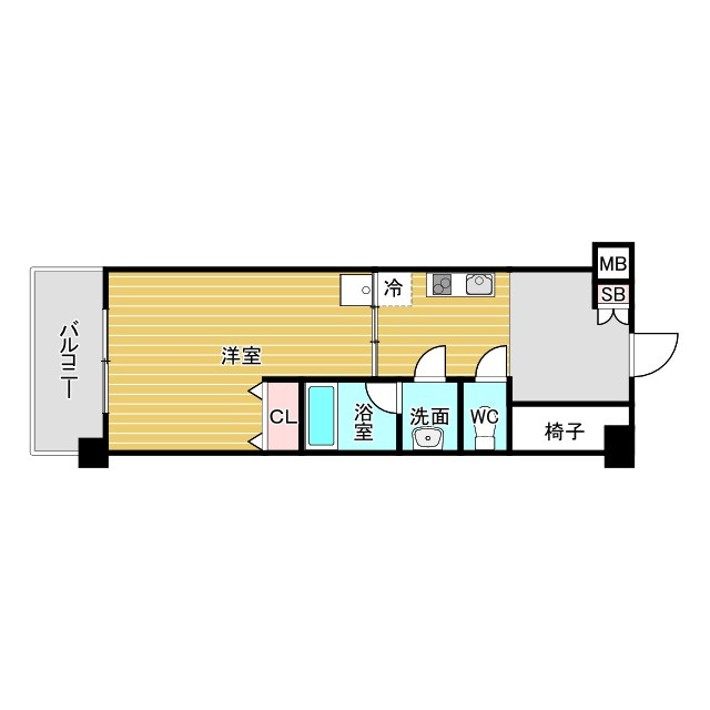 Re-be東三国の間取り