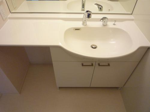 【洗面所】 | ドルフ東矢倉 | スペースが確保できる洗面所です