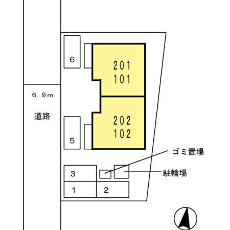 【区画図】 | ドルフ東矢倉