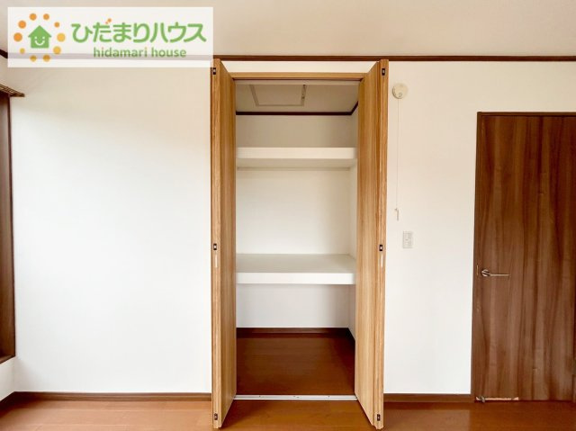 北茨城市磯原町上相田　中古戸建の収納|お子様グッズを片付けるのにも、困りませんね！
