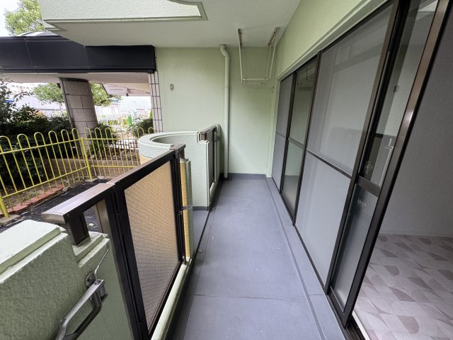 セントポーリア東豊中Aのバルコニー