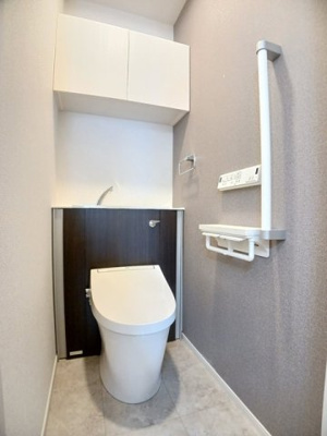 【トイレ】 | ケーズコート中迫１ | 清潔感のあるトイレです