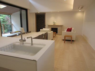 【居間・リビング】 | 軽井沢上ノ原新築別荘