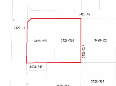 【区画図】 | 軽井沢上ノ原新築別荘