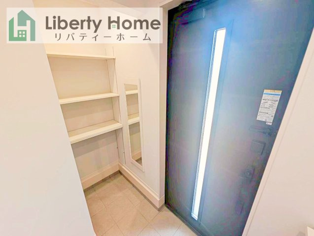 日立市桜川町２期　新築戸建　の玄関
