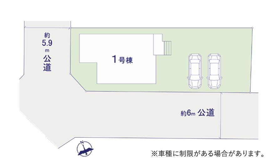 日立市桜川町２期　新築戸建　の区画図