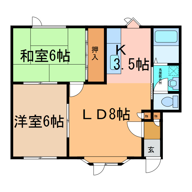ミキハウス南町の間取り