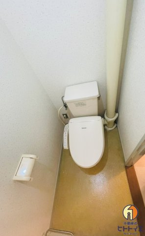 大坪ビルのトイレ|シンプルで使いやすいトイレです