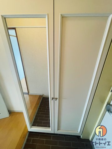 大坪ビルの収納|シューズボックスです