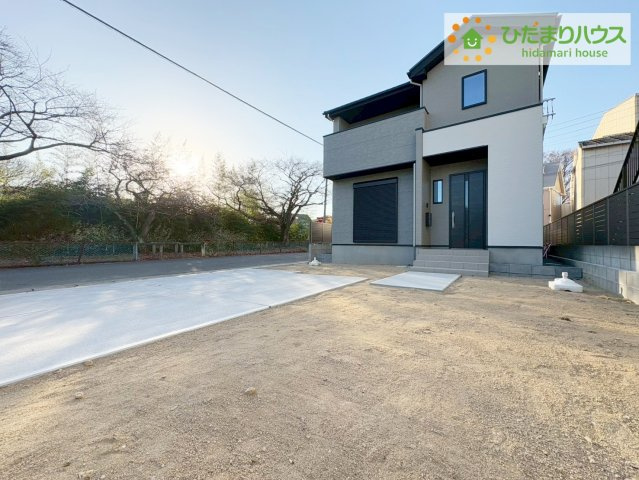 日立市桜川町2期　新築戸建の庭|家族みんなで広～いお庭でバーベキューが楽しめます(^^♪