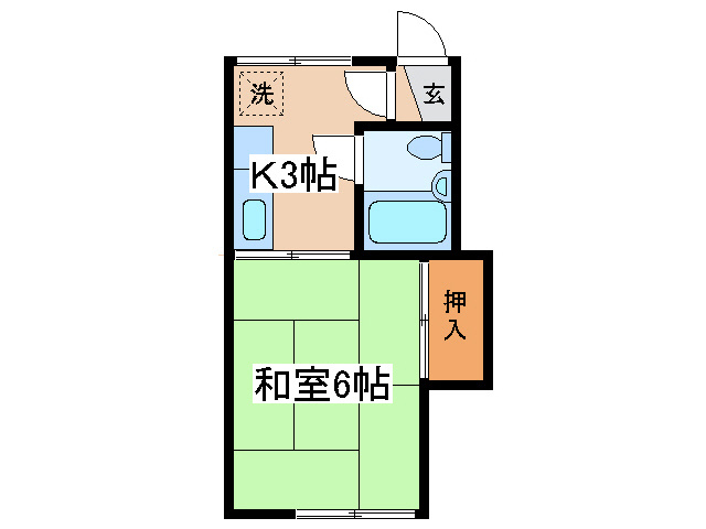 アートハイツの間取り
