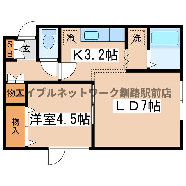 ヴォーンリッヒ緑ヶ岡の間取り