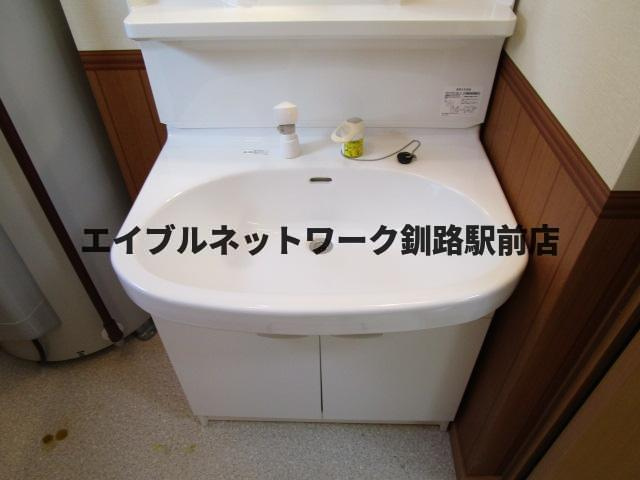 エコハウス幸の独立洗面台