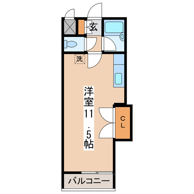 ノースコート宝橋通の間取り