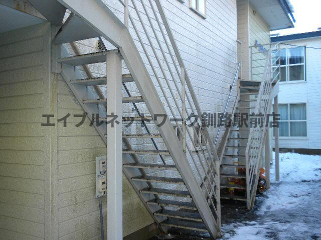 パークサイドＬのエントランス