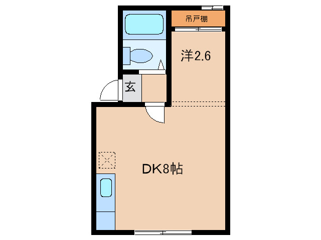 パークサイドＬの間取り
