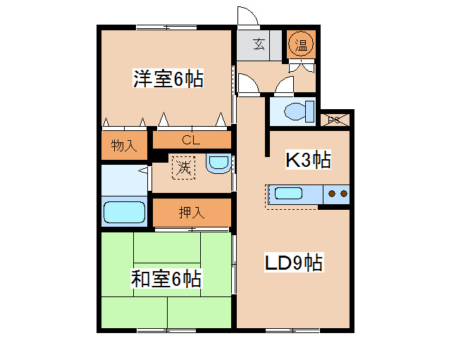 レジデンス寿の間取り
