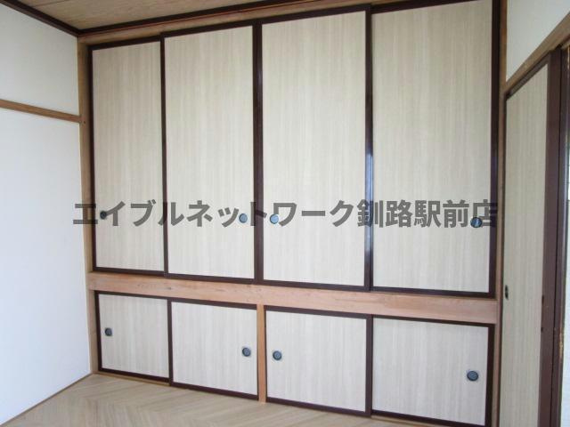 大沢マンションの収納